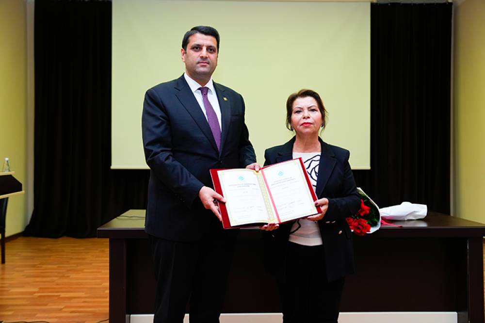 Naxçıvan Dövlət Universitetinin Elmi Şurasının qərarı ilə Mahirə Nağıqızı 