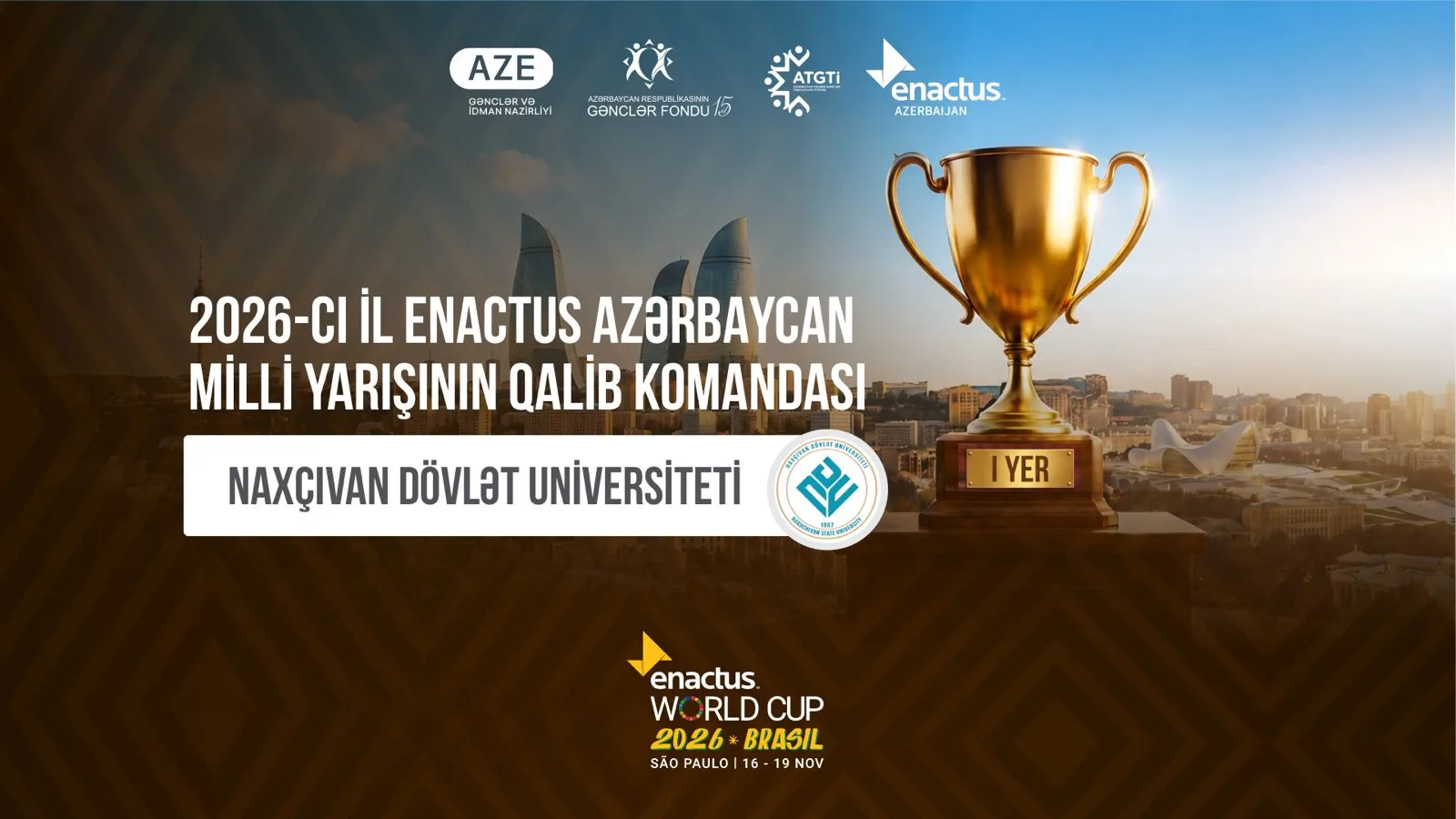NDU-nun “Enactus” komandası Azərbaycan çempionu olub