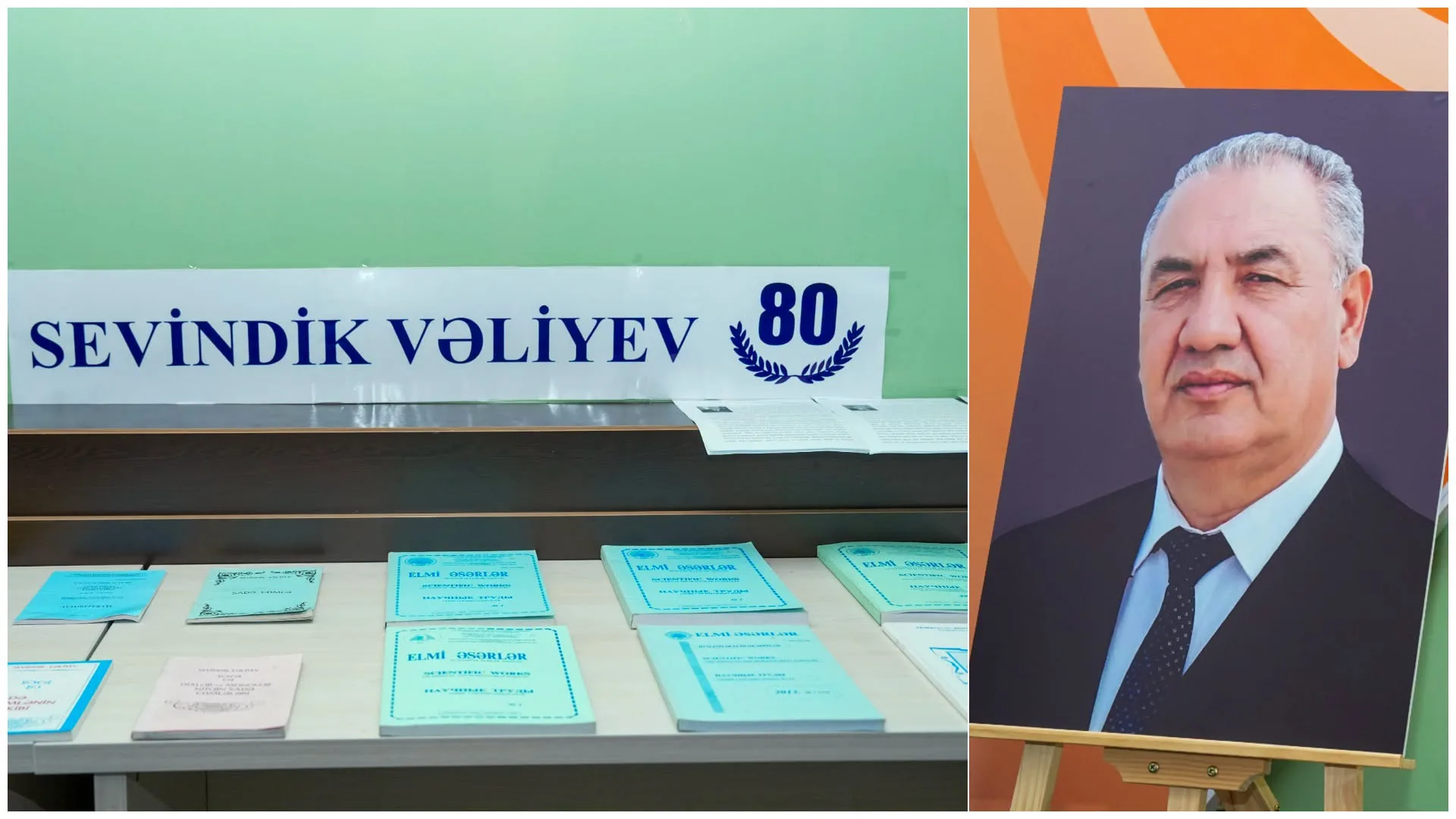 NDU-da professor Sevindik Vəliyevin 80 illik yubileyi qeyd olunub