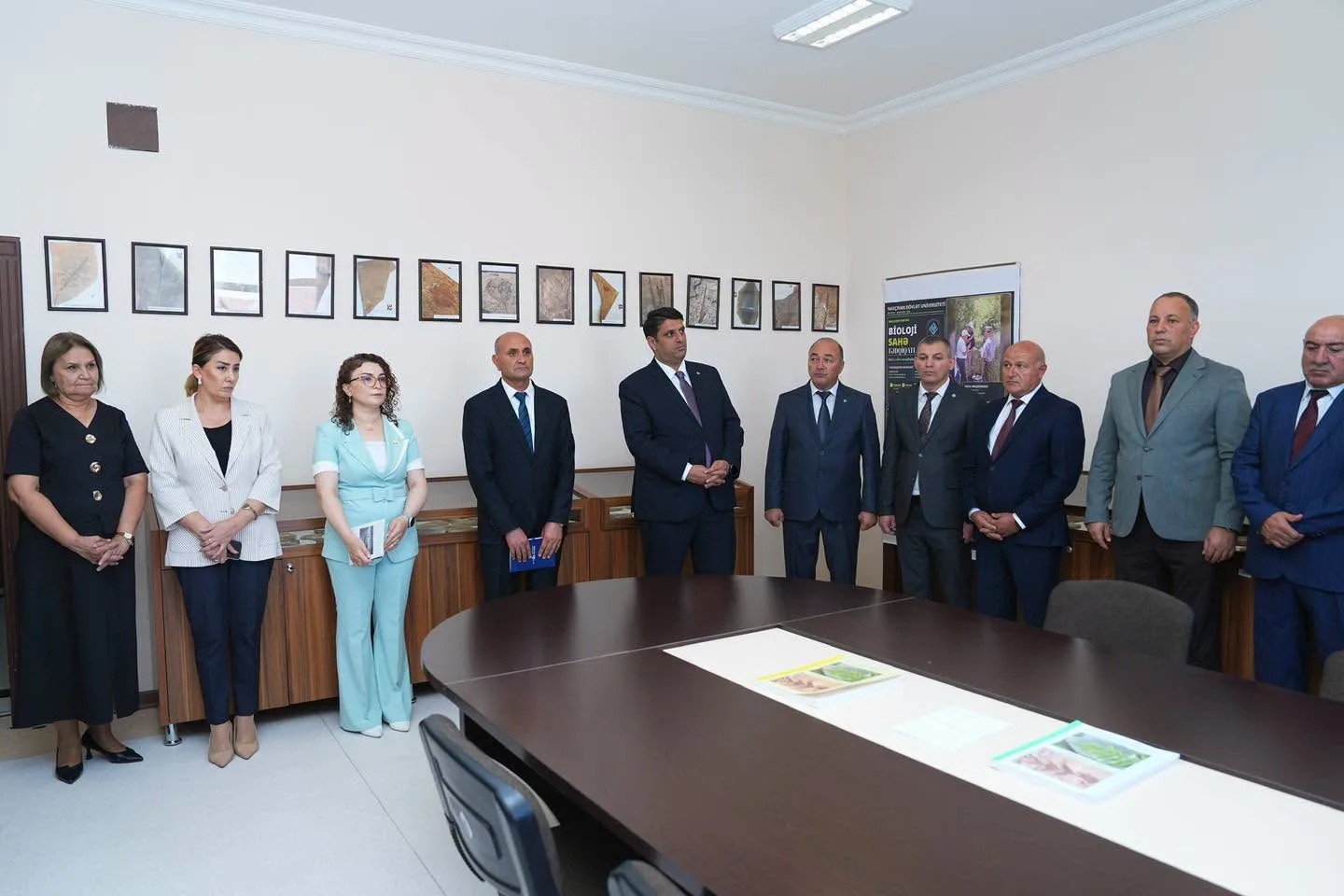 A museum has been established at NSU, which relives the million-year natural history of Nakhchivan