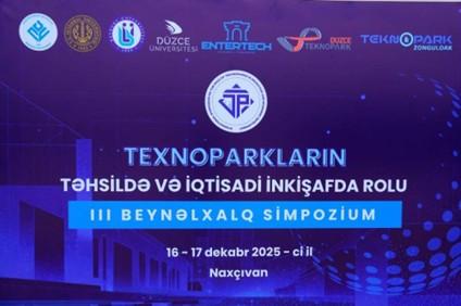 International Symposium titled “The Role of Technoparks in Education and Economic Development”