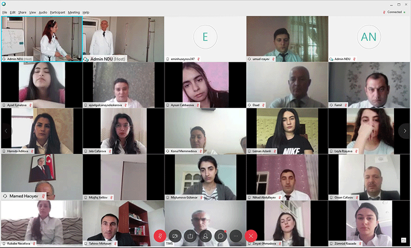 Naxçıvan Dövlət Universitetində növbəti onlayn təlim Fizika laboratoriyasında aparılıb Naxçıvan Dövlət Universitetində növbəti onlayn təlim Fizika laboratoriyasında aparılıb