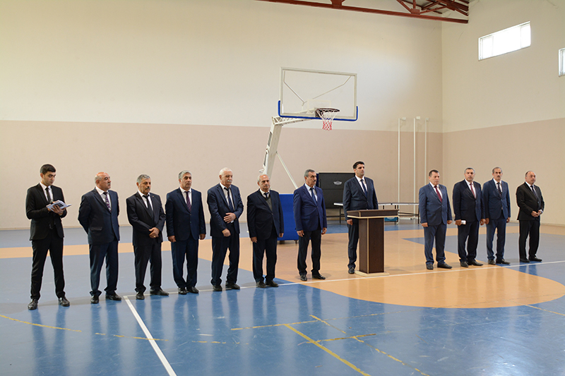Naxçıvan Dövlət Universitetində Basketbol oyun növü üzrə seçmə yarışların açılışı olub