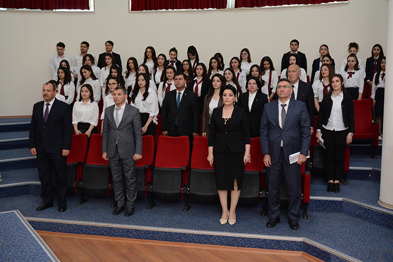 Naxçıvan Dövlət Universitetində 31 mart Azərbaycanlıların soyqırımı günü qeyd edilib