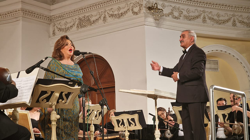 NDU əməkdaşları professor Tofiq Bakıxanovun yaradıcılığının 70 illik yubileyinə həsr edilən konsertdə iştirak ediblər